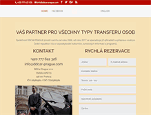 Tablet Screenshot of ddcar-prague.com